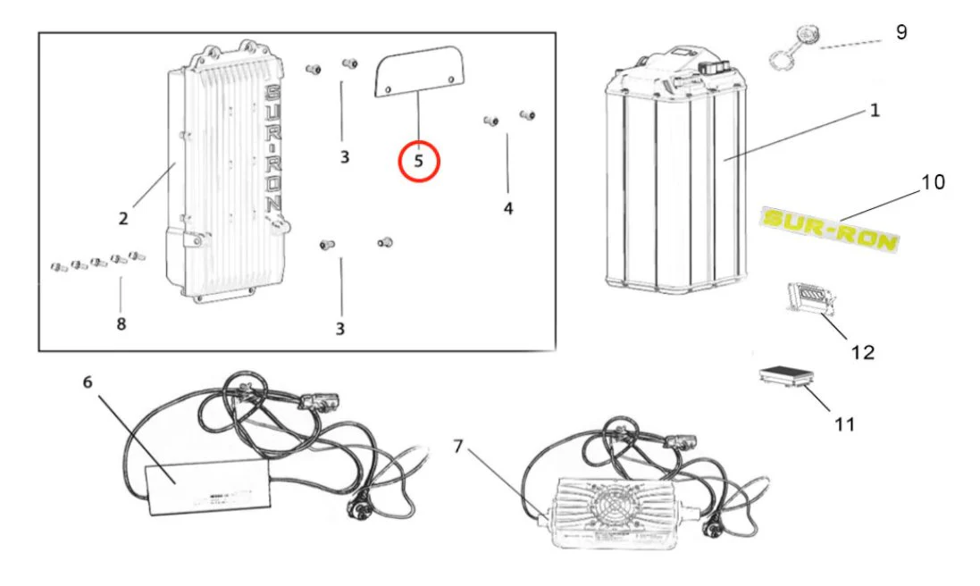 Light Bee Controller Plate, Upper - Image 2
