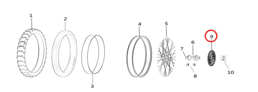Light Bee Front Brake Disc  - Image 2
