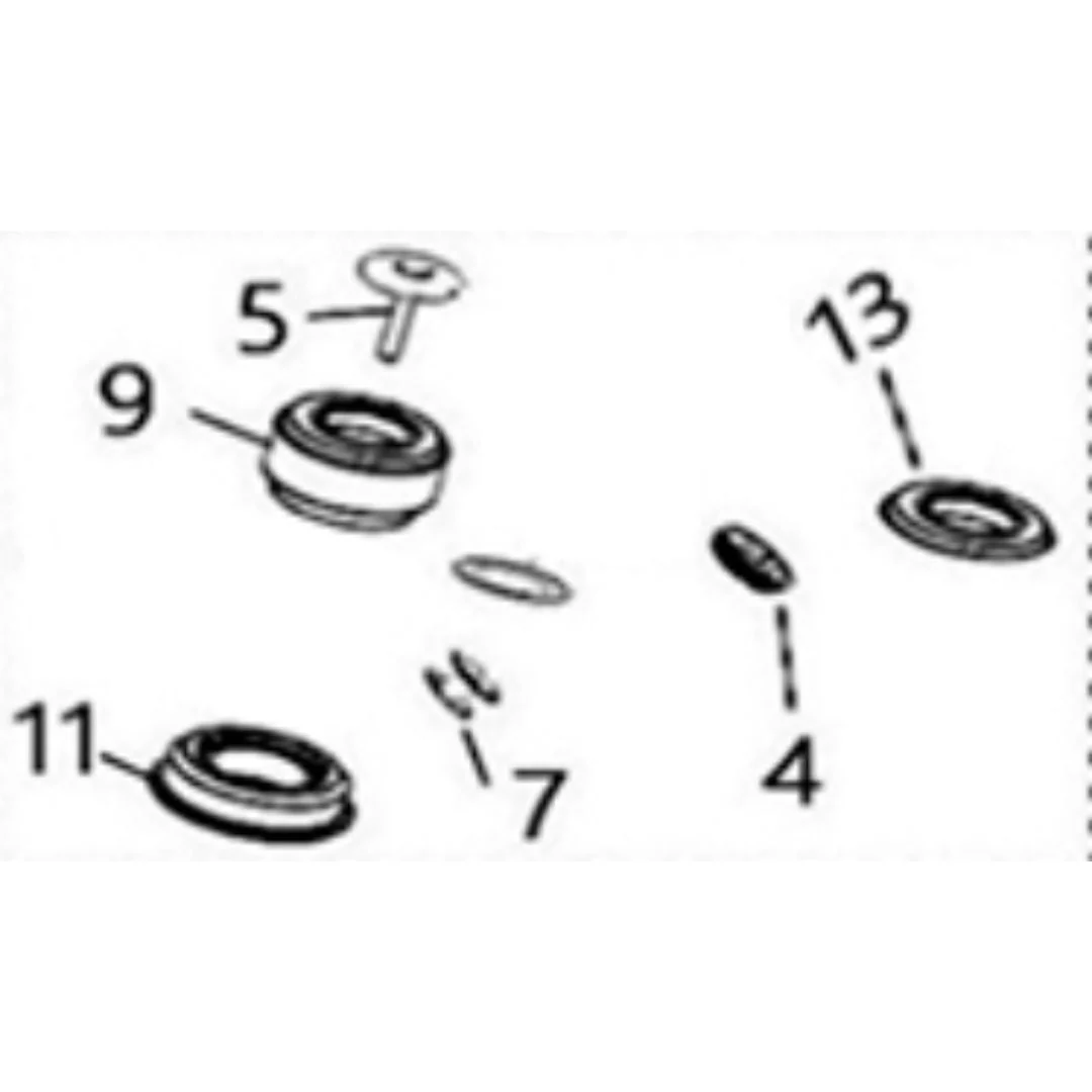 Light Bee Headset Assembly (without bearings)