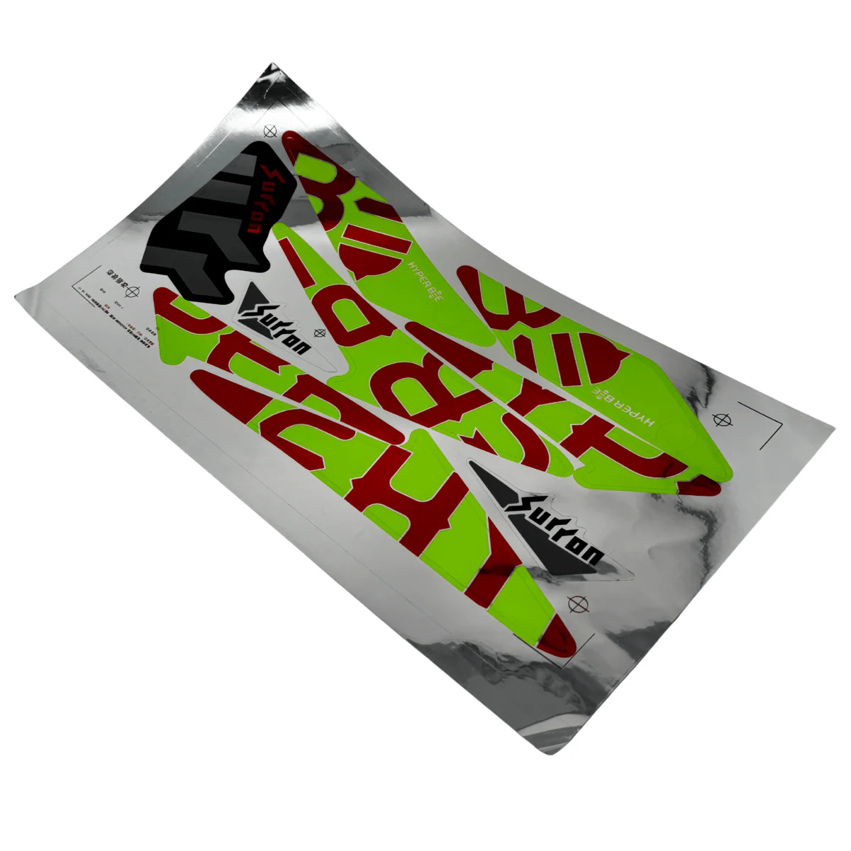 Hyper Bee Decal Set (Green & Red) - Image 2
