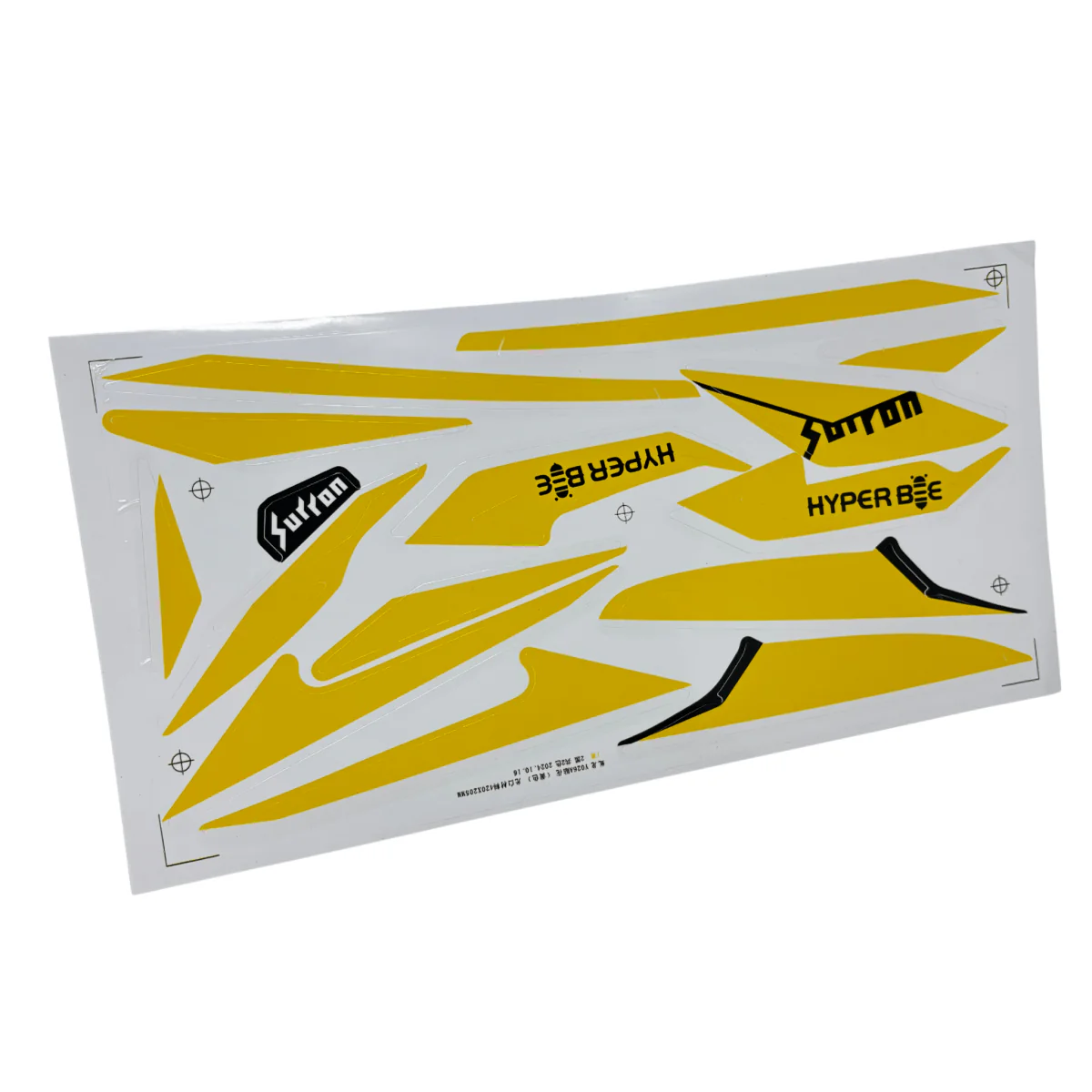Hyper Bee Decal Set (Yellow & Black)