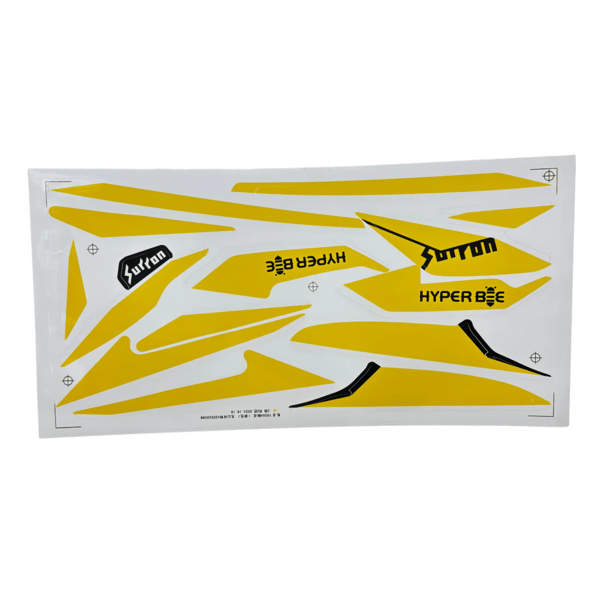 Hyper Bee Decal Set (Yellow & Black) - Image 2