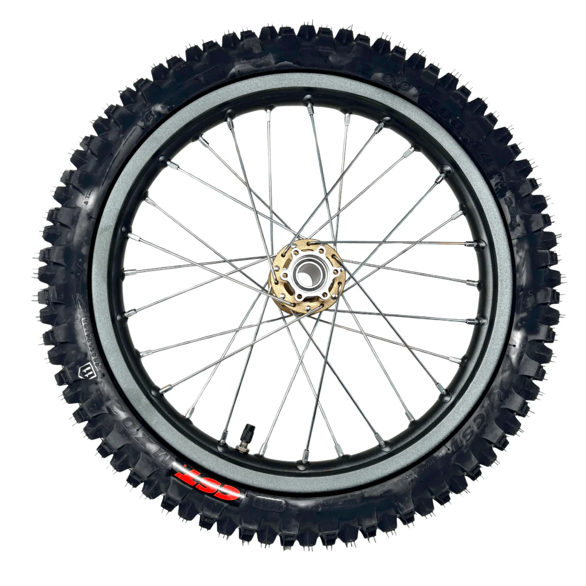 Hyper Bee Front Wheel Assembly (14") - Image 2