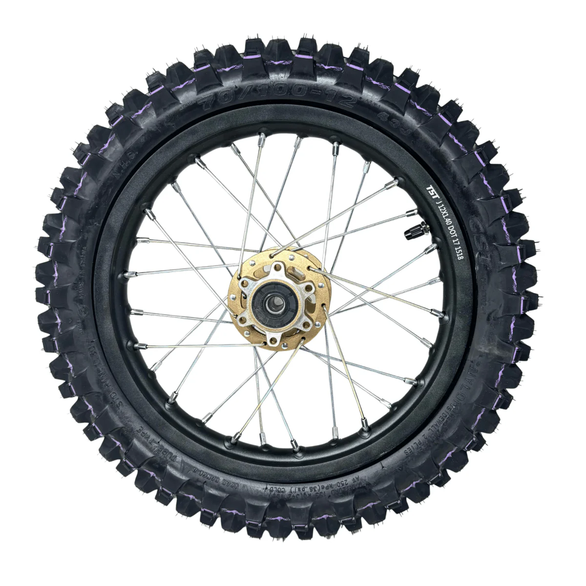 Hyper Bee Rear Wheel Assembly (12") - Image 2