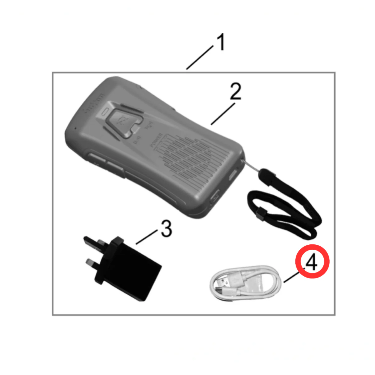 Hyper Bee Remote Charging Cable - Image 3
