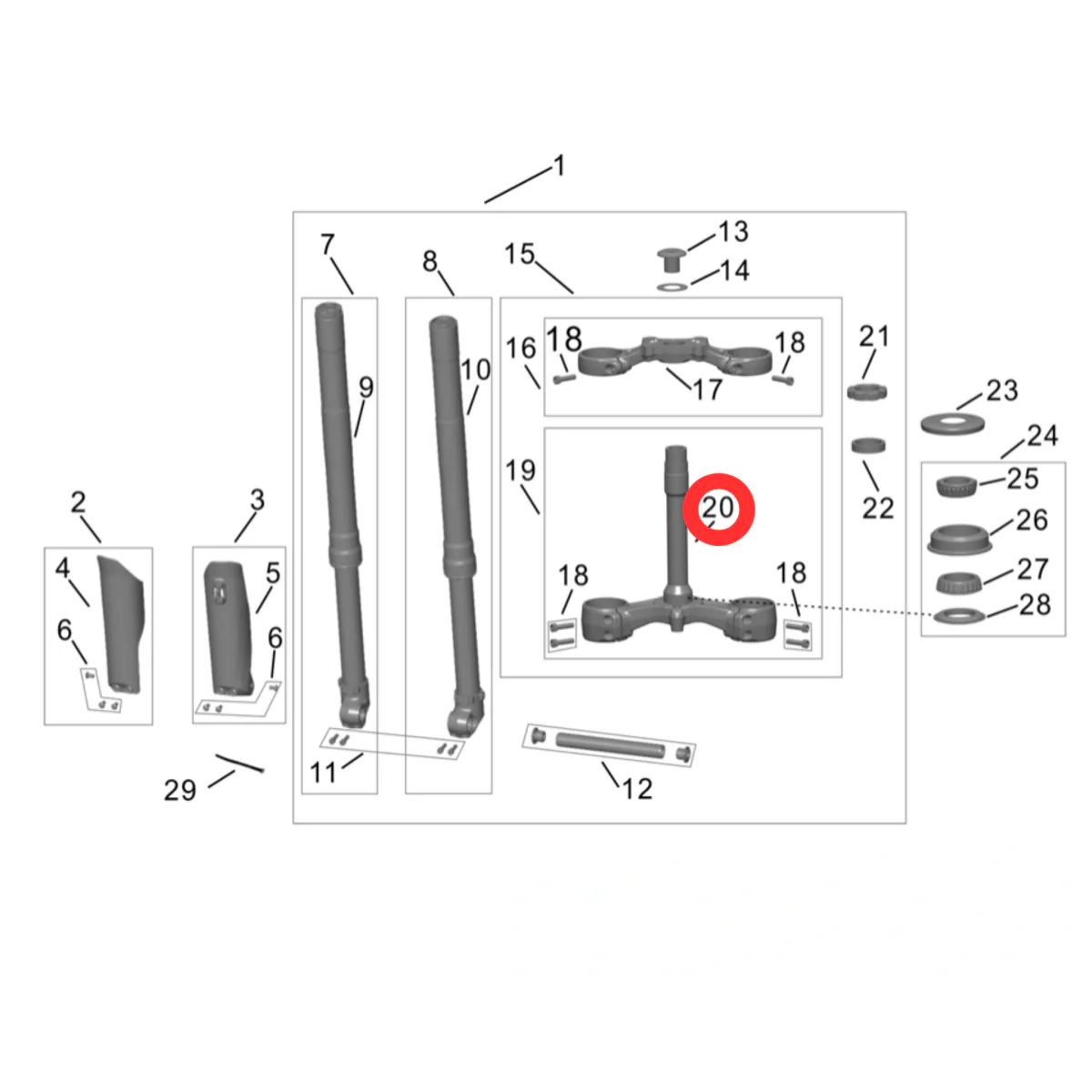 Hyper Bee Steering Tube - Image 3