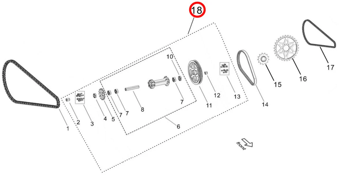 Light Bee Complete Jackshaft Assembly (2025) - Image 2