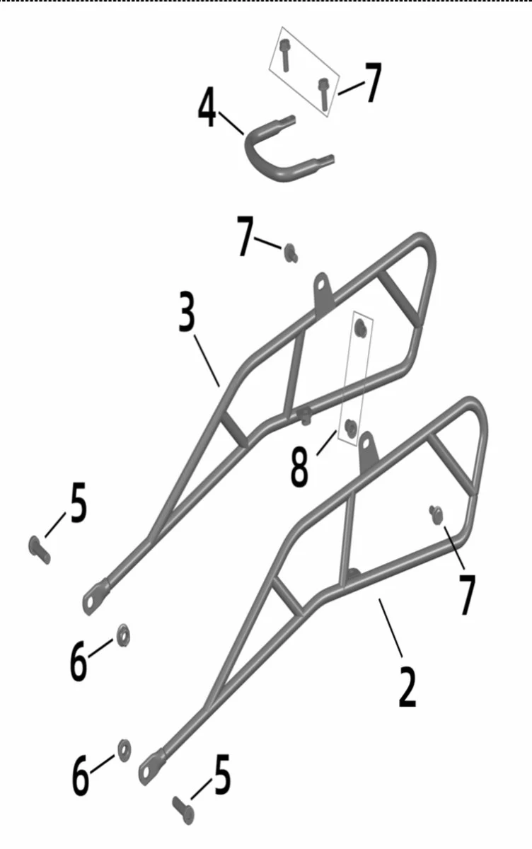 Light Bee Rear Luggage Rack - Image 5