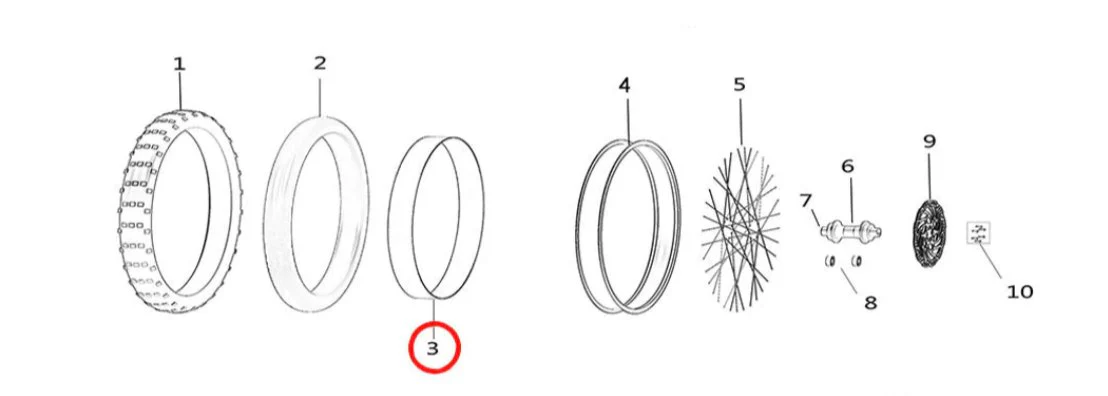 Light Bee Wheel 19" Rim Band - Image 2