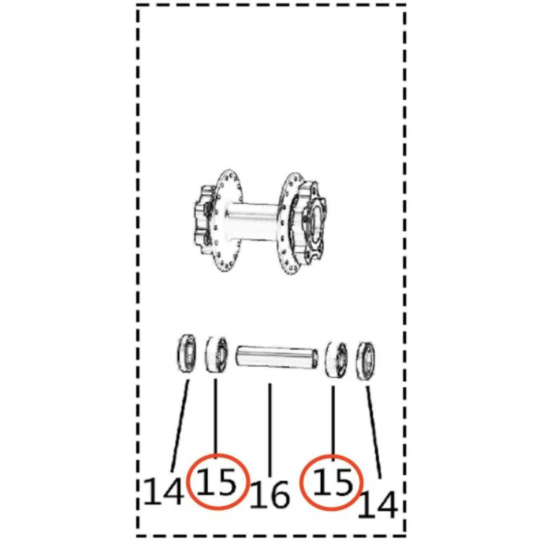 Light Bee Rear Wheel Hub Bearing