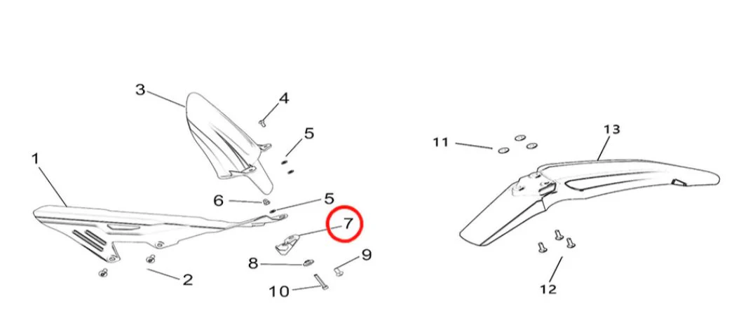 Light Bee Swingarm Bumper Block - Image 2