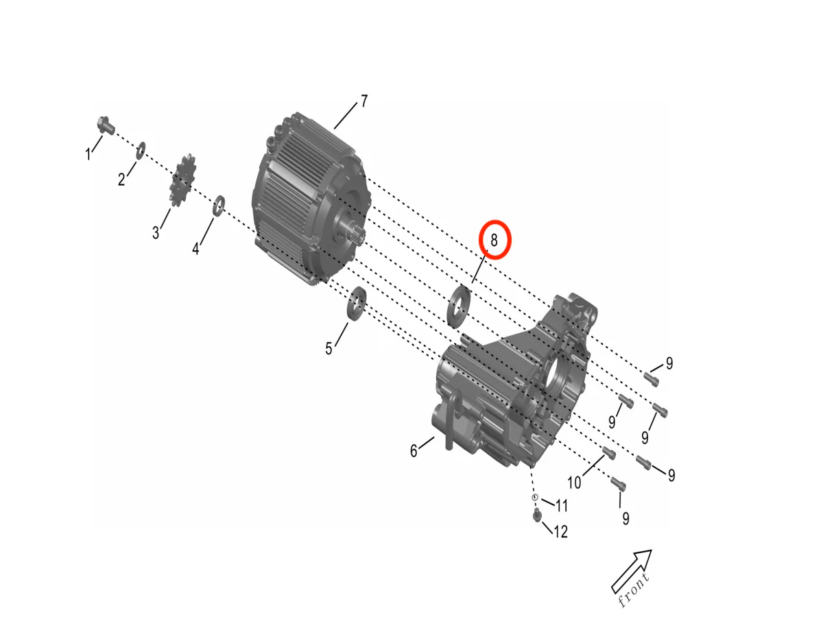 Storm Bee Motor Shaft Seal