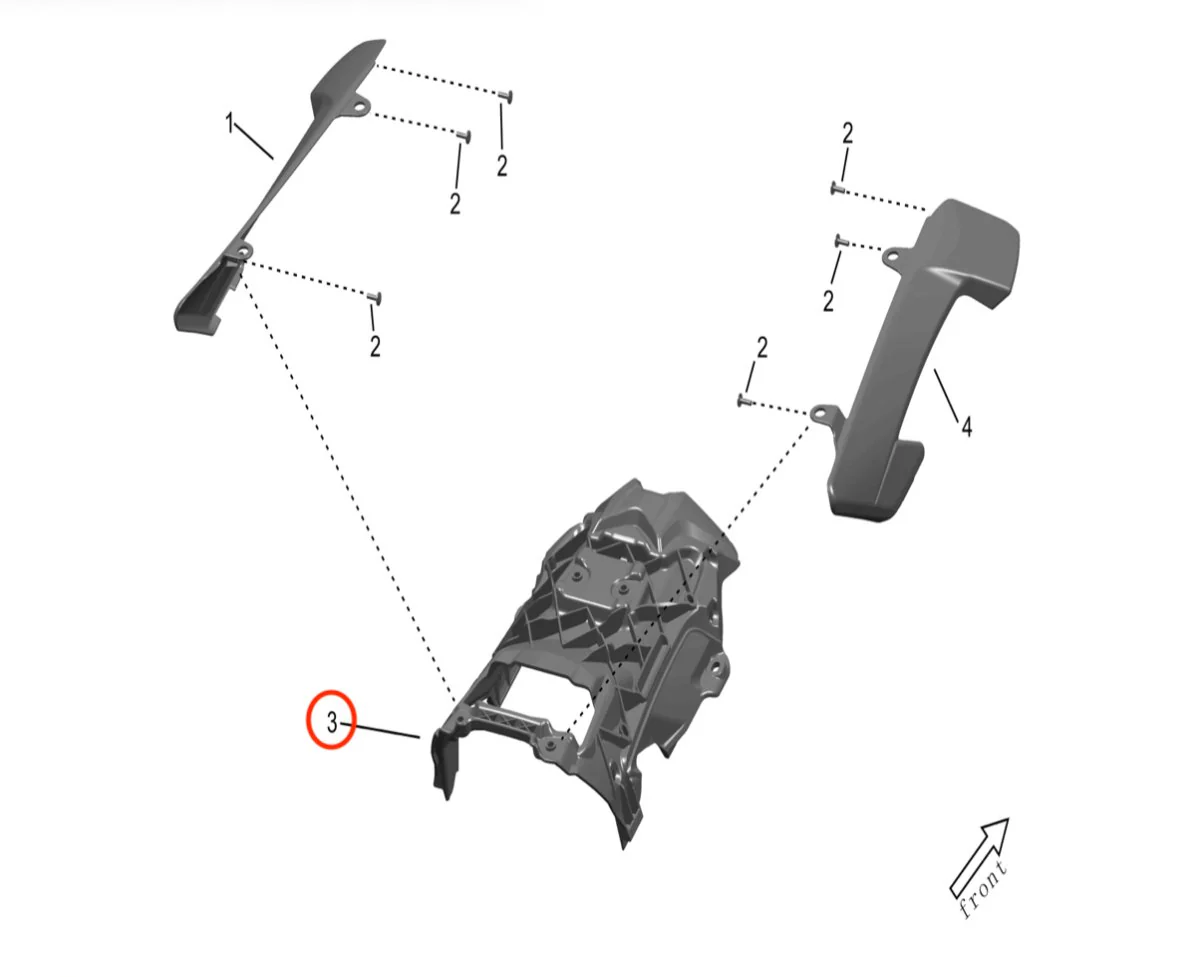 Storm Bee Seat Front Support - Image 3