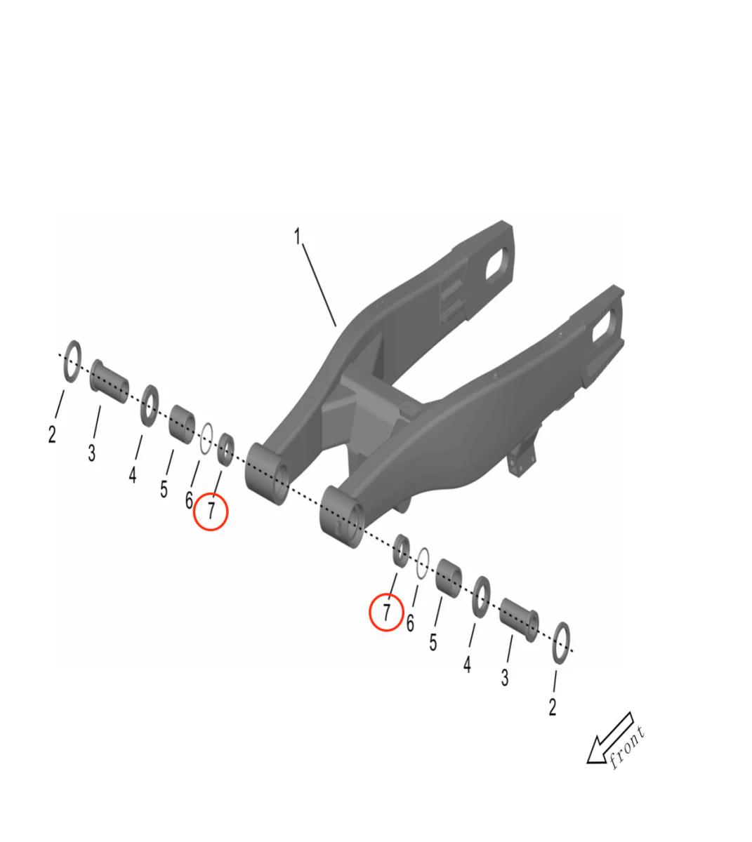 Storm Bee Swingarm O-Ring - Image 3