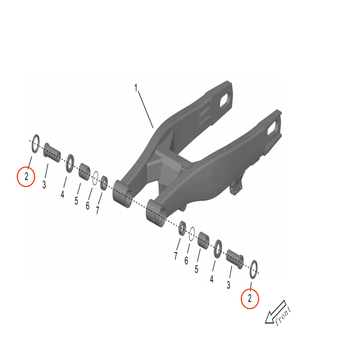 Storm Bee Swingarm Seal - Image 2