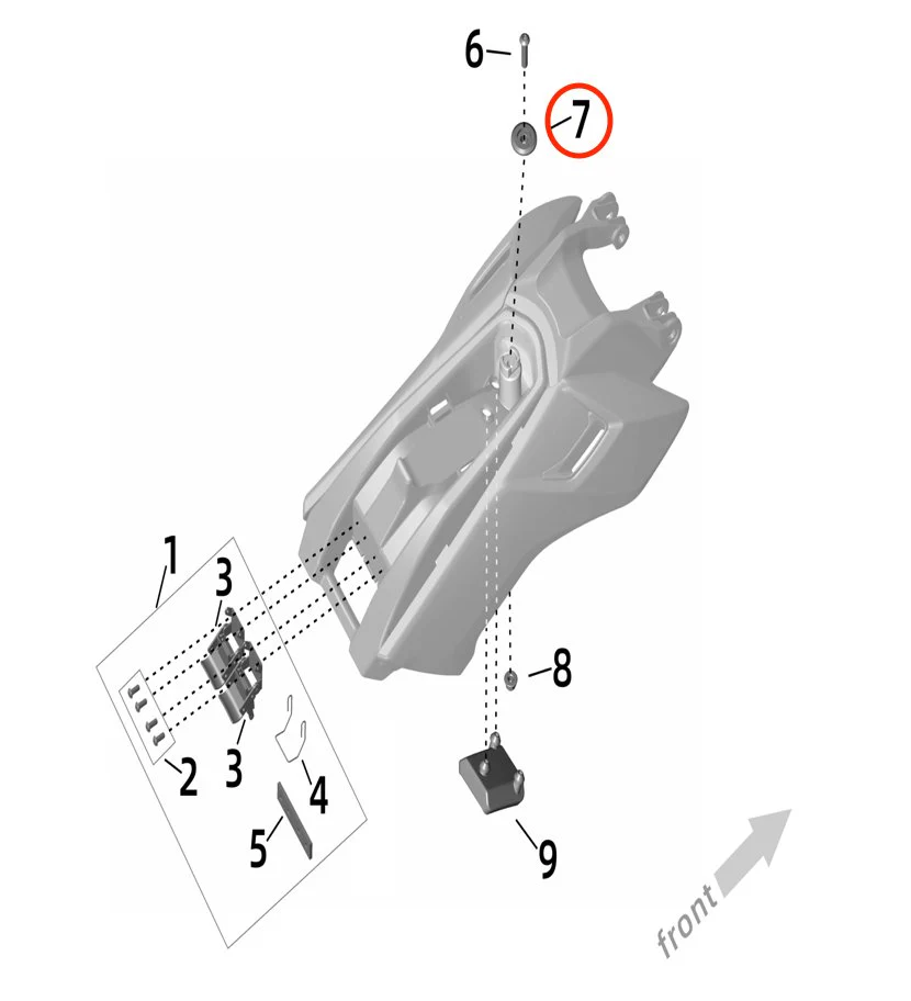 Ultra Bee Battery Compartment Lock Bushing - Image 4