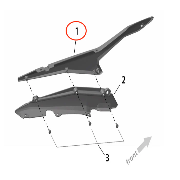 Ultra Bee Frame Shroud (Left)