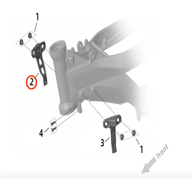 Ultra Bee Steering Block (RIGHT) - Image 3